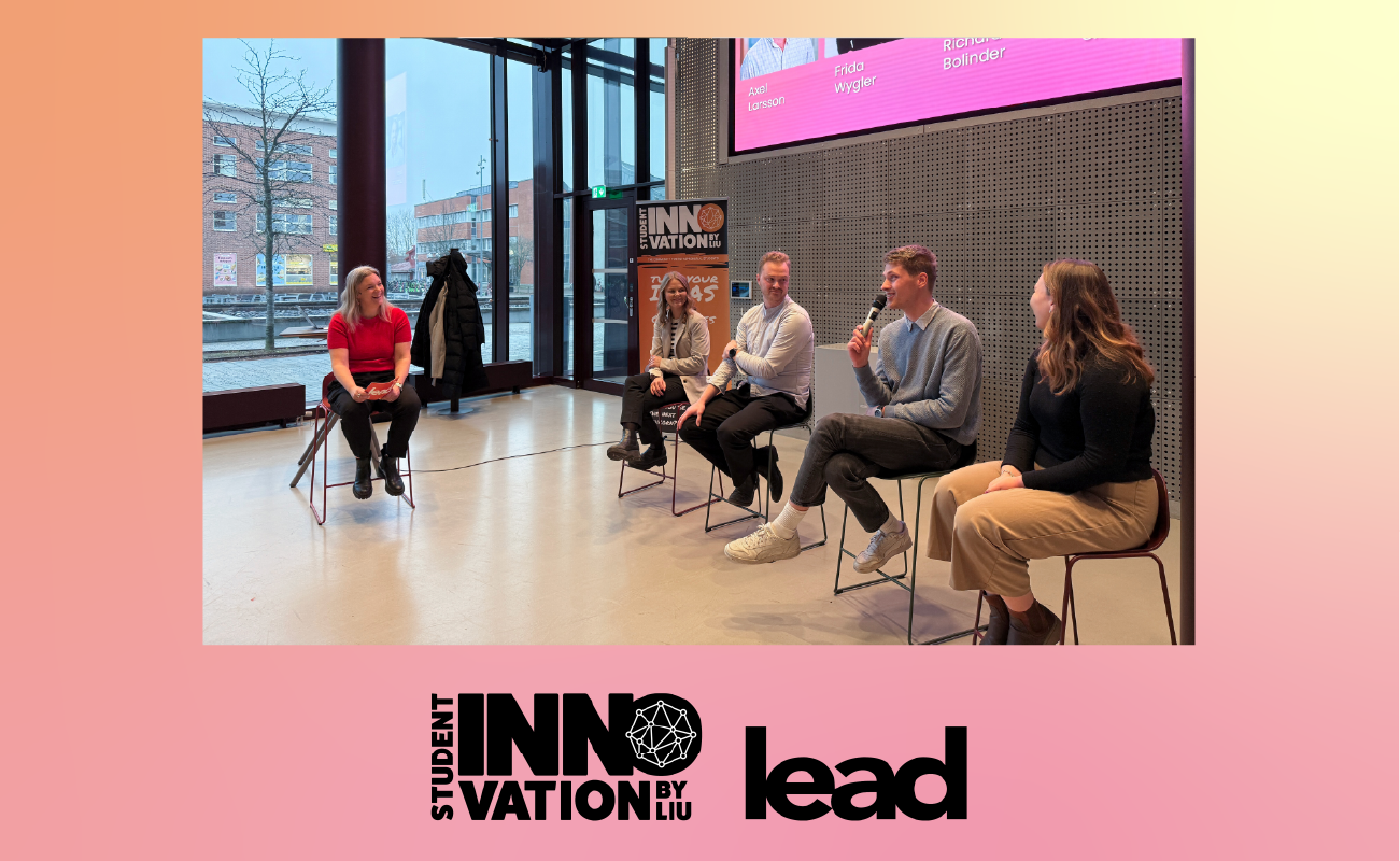 Panel talk: LEAD’s Entrepreneurs in Residence
